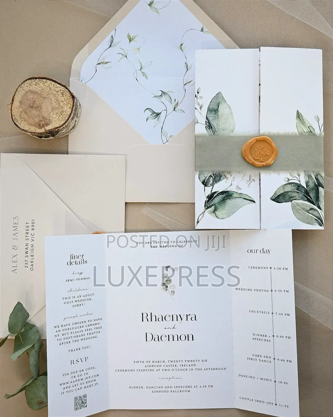 Custom Wedding Cards