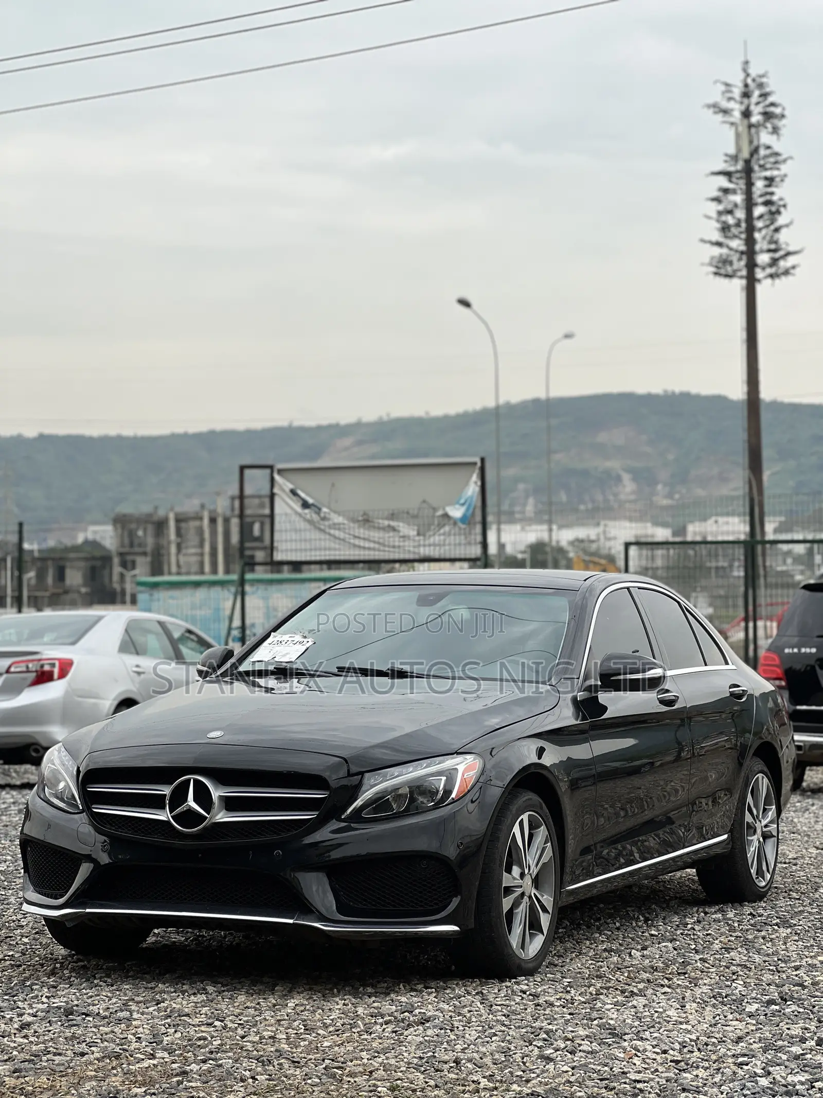 Mercedes-Benz C300 Sport 4dr AWD 4Matic Sedan (2.0L 4cyl 7A) 2015 Black