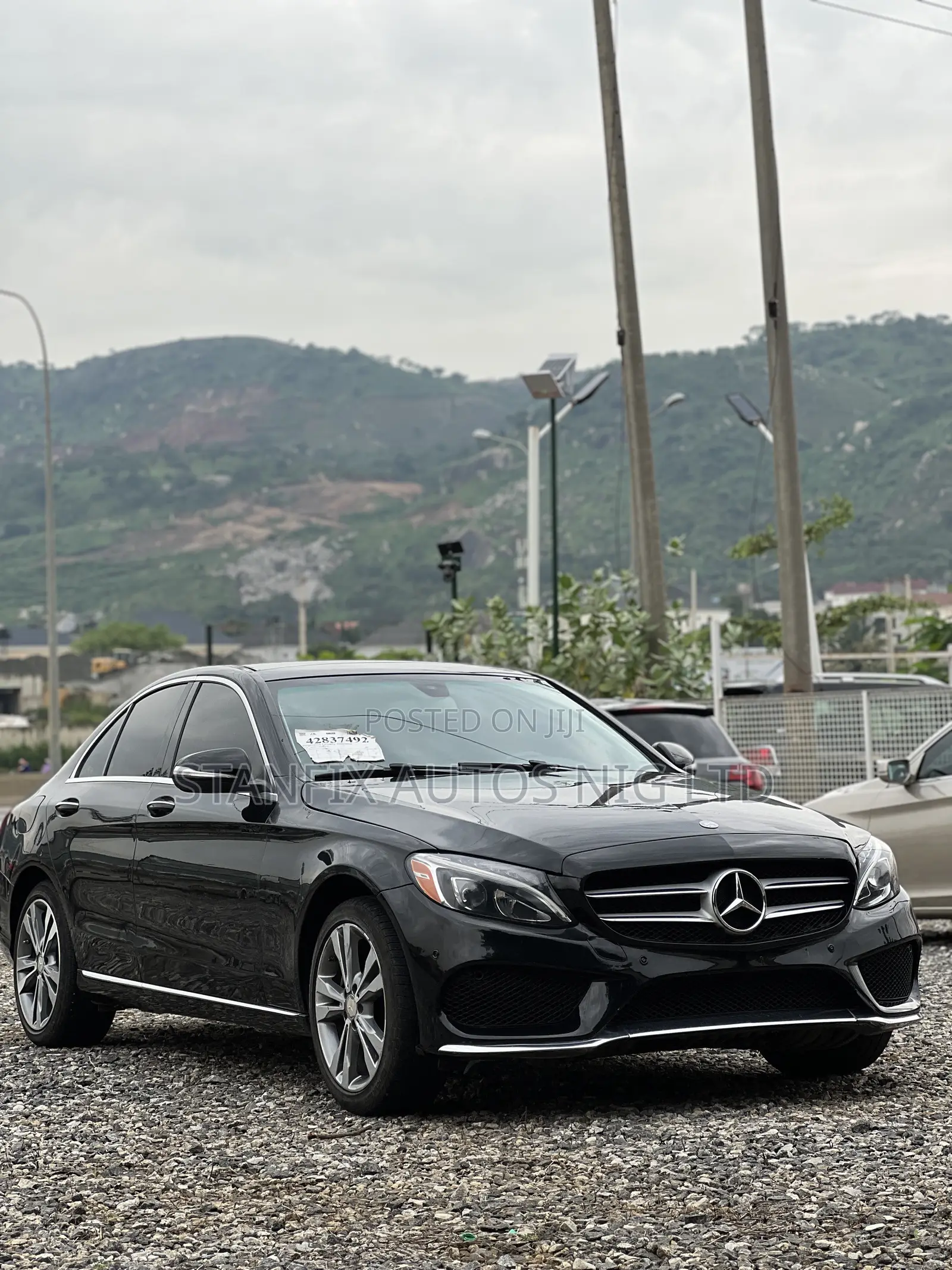 Mercedes-Benz C300 Sport 4dr AWD 4Matic Sedan (2.0L 4cyl 7A) 2015 Black