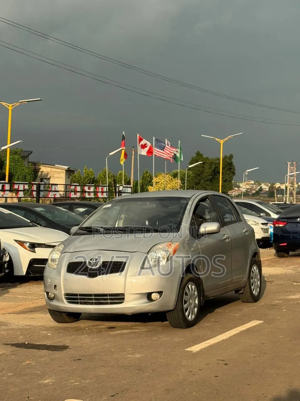 Toyota Yaris 2007 Silver