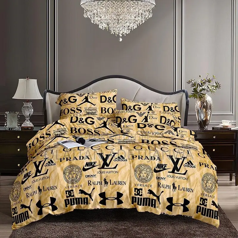Breathable Soft Reversible Bedding Set