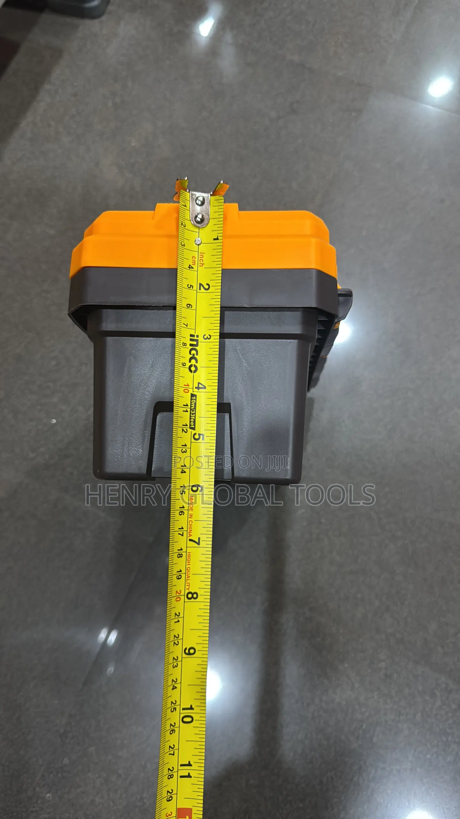 INGCO Heavy-Duty Tool Box – Portable Storage Case