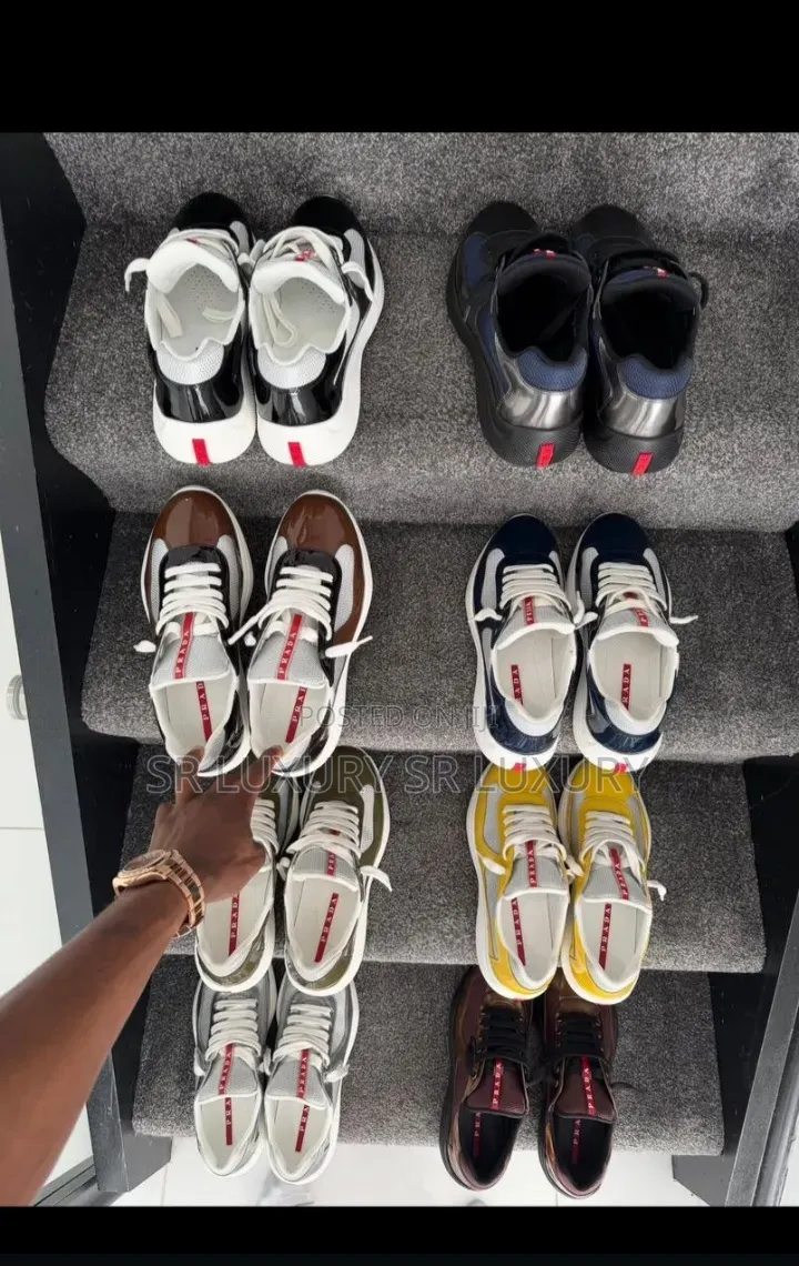 Premium Quality Prada America Cup Low Sneakers
