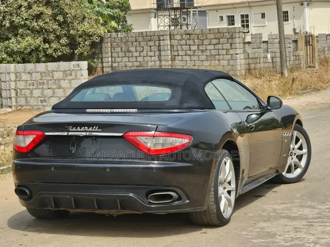 Maserati GranTurismo S Automatic 2012 Black