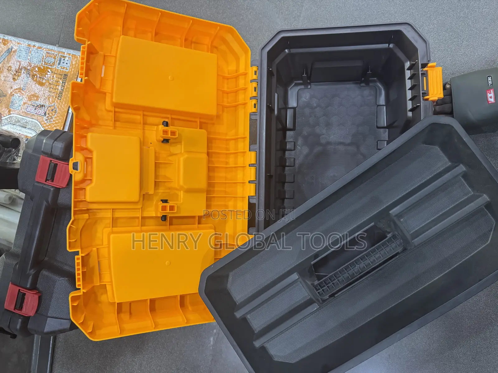 INGCO Heavy-Duty Tool Box – Portable Storage Case