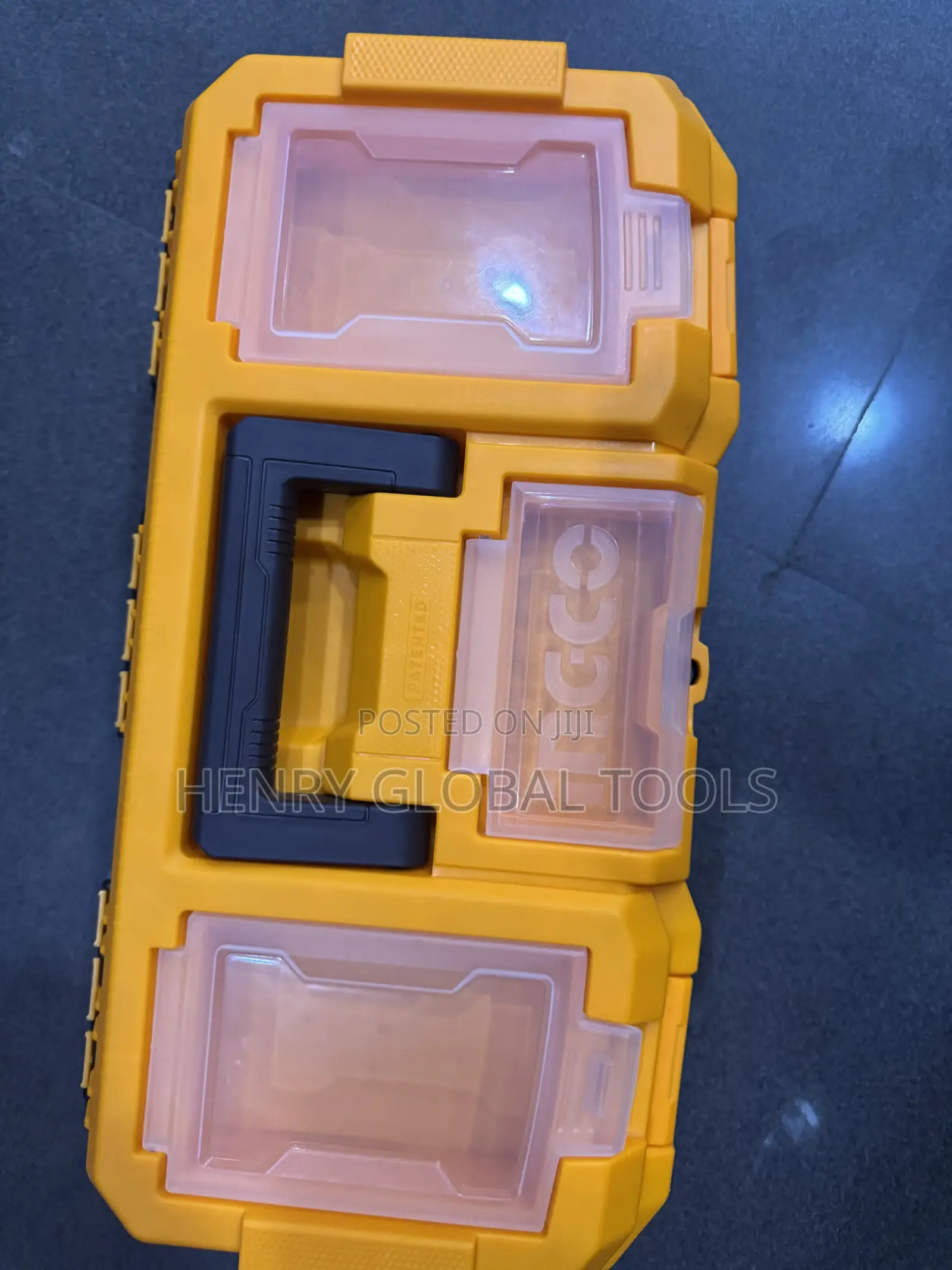 INGCO Heavy-Duty Tool Box – Portable Storage Case