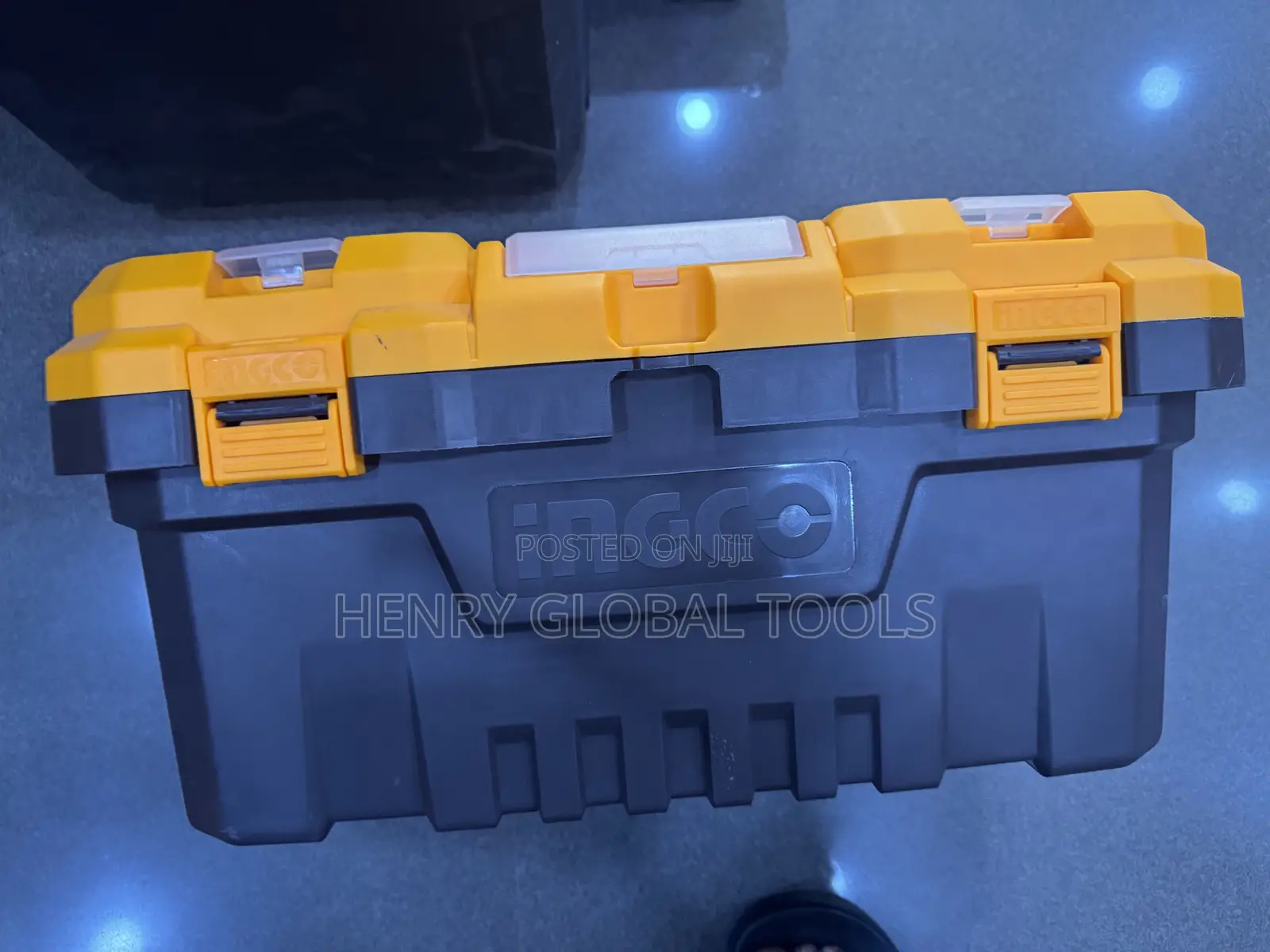 INGCO Heavy-Duty Tool Box – Portable Storage Case