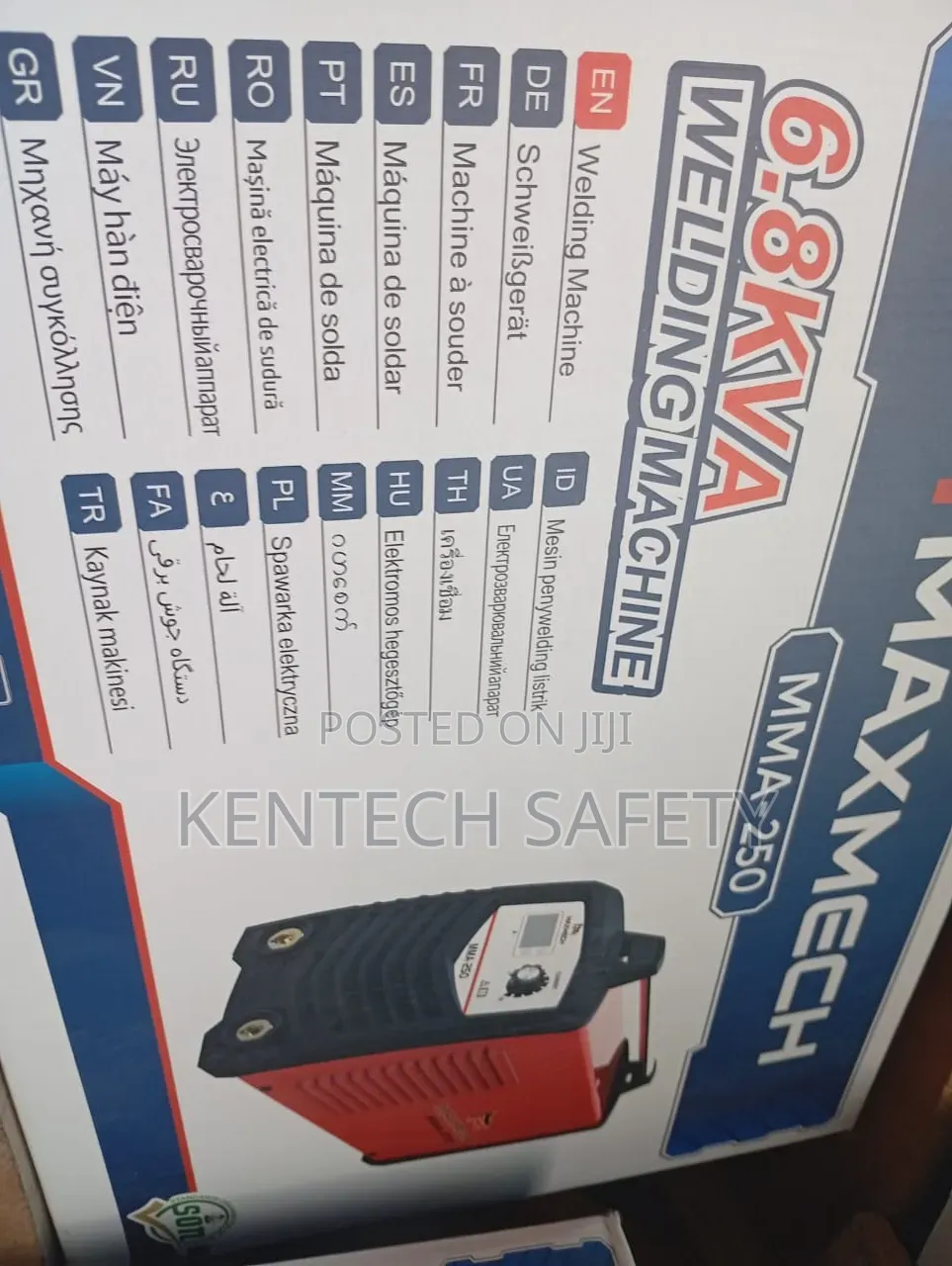 6.8kva Welding Machine MMA250