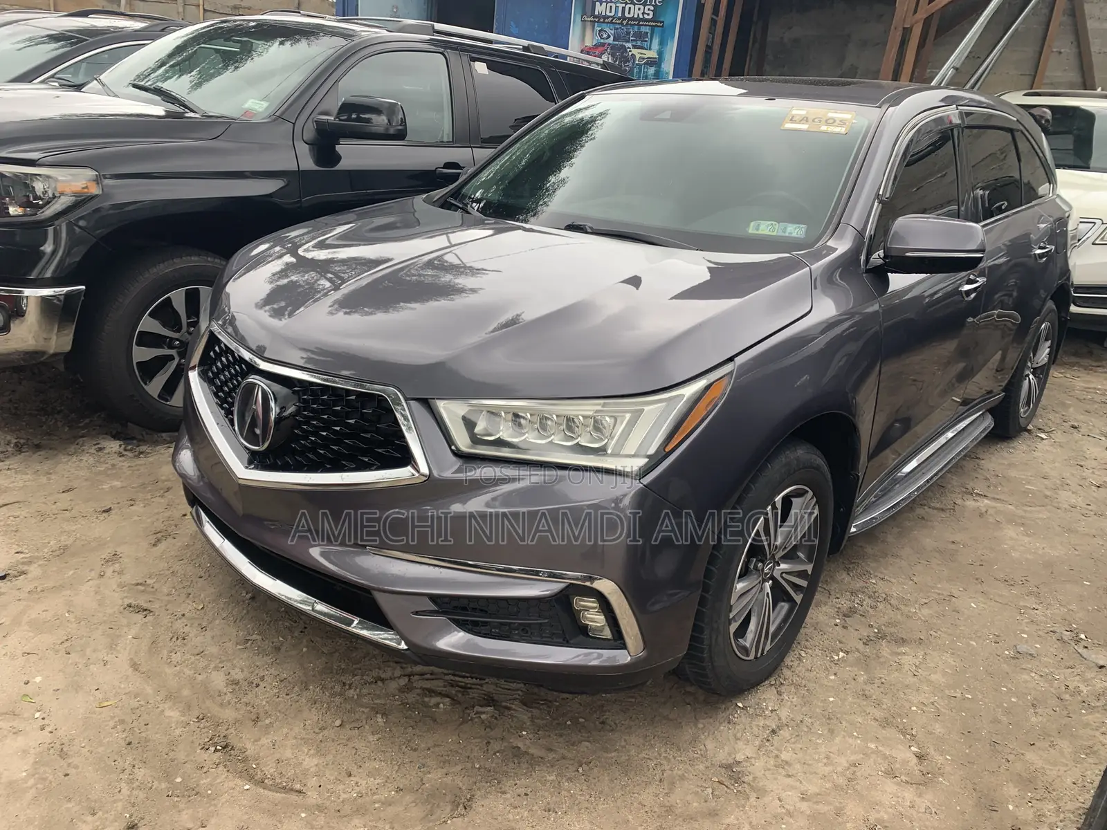 Acura MDX Tech & A-Spec Pkgs SH-AWD 2019 Gray