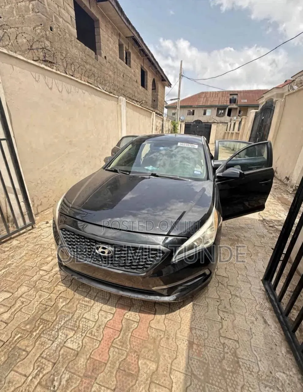 Hyundai Sonata SE 4dr Sedan (2.4L 4cyl 6A) 2015 Black