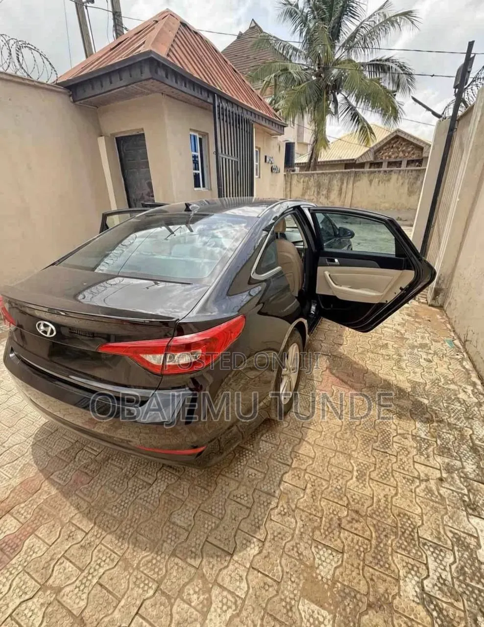 Hyundai Sonata SE 4dr Sedan (2.4L 4cyl 6A) 2015 Black