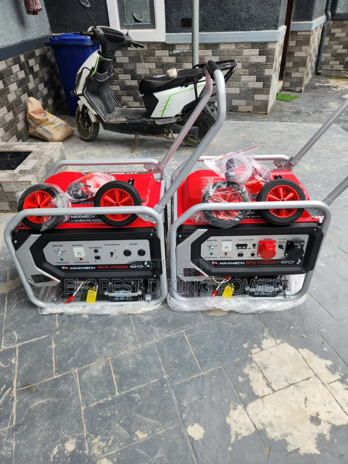 15kva Three Phase Generator 100% Pure Copper Coil Maxmech