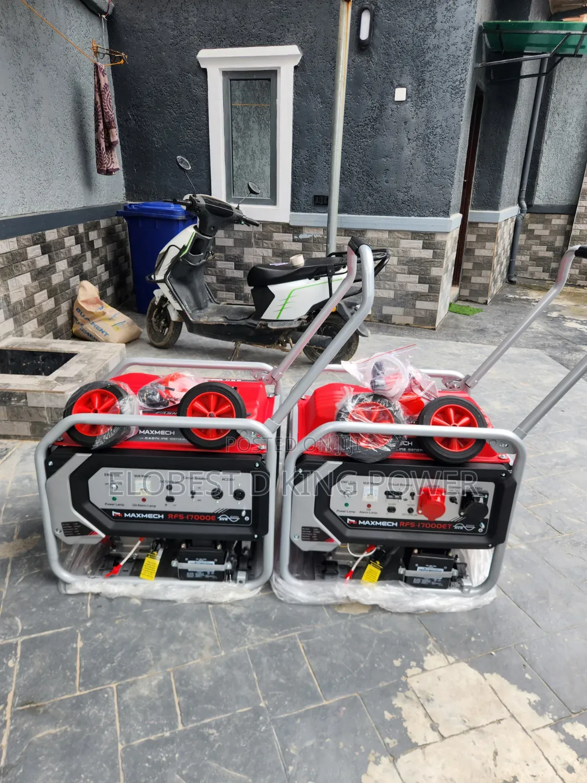 15kva Three Phase Generator 100% Pure Copper Coil Maxmech