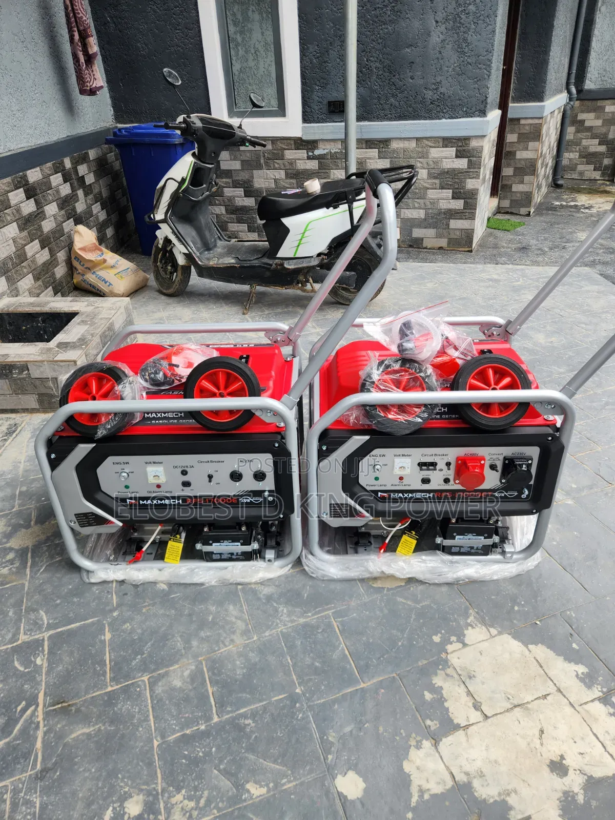 15kva Three Phase Generator 100% Pure Copper Coil Maxmech