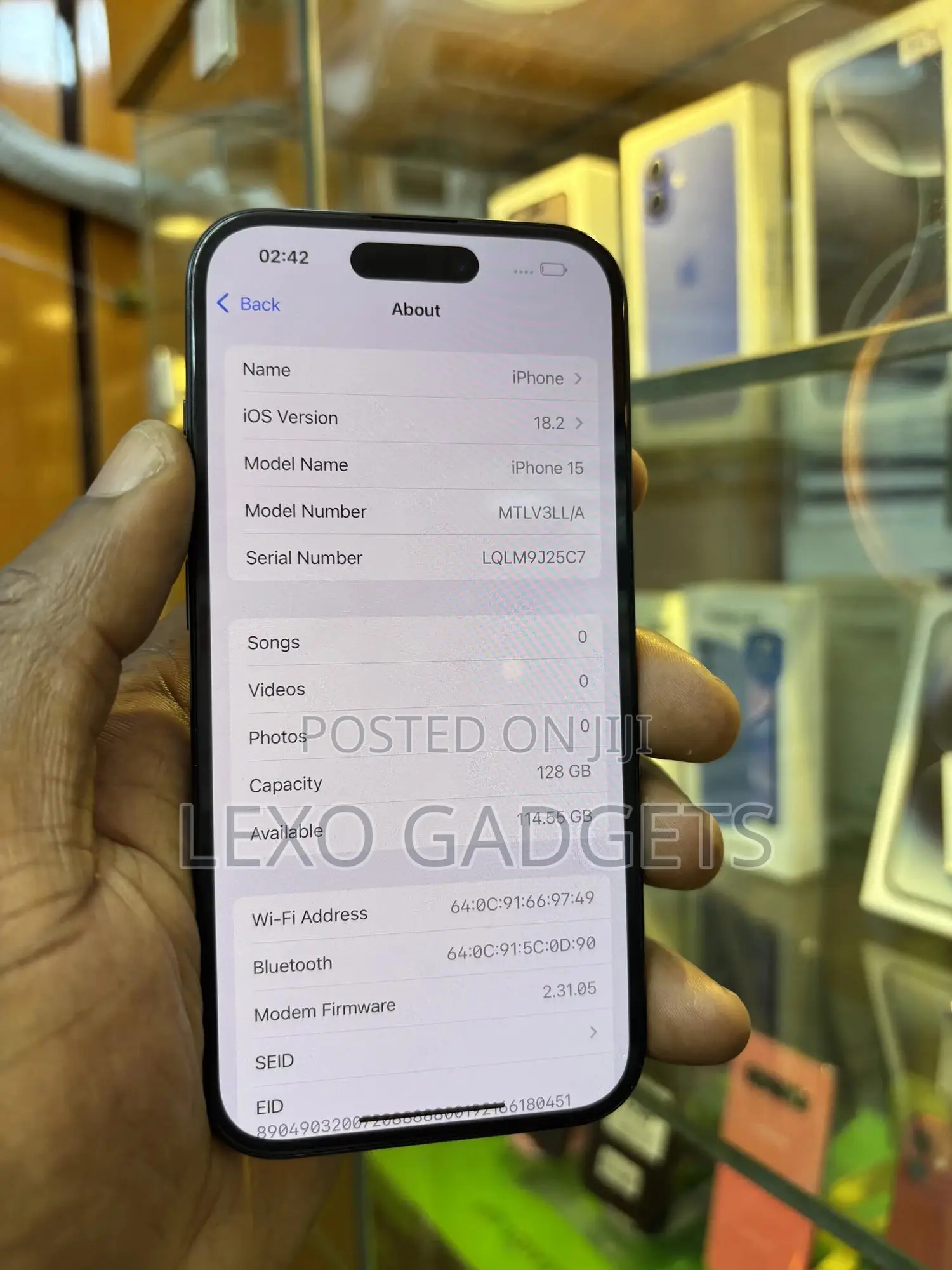 Apple iPhone 15 128 GB Black