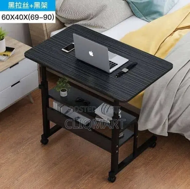 Portable Adjustable Laptop Table – Standing Desk for Bed and Couch