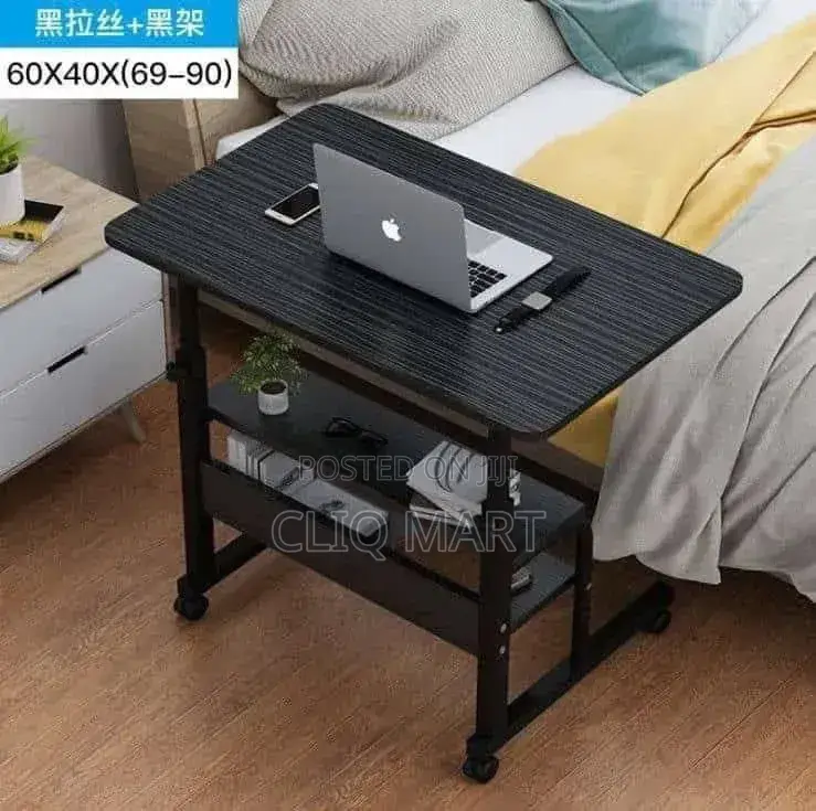 Portable Adjustable Laptop Table – Standing Desk for Bed and Couch