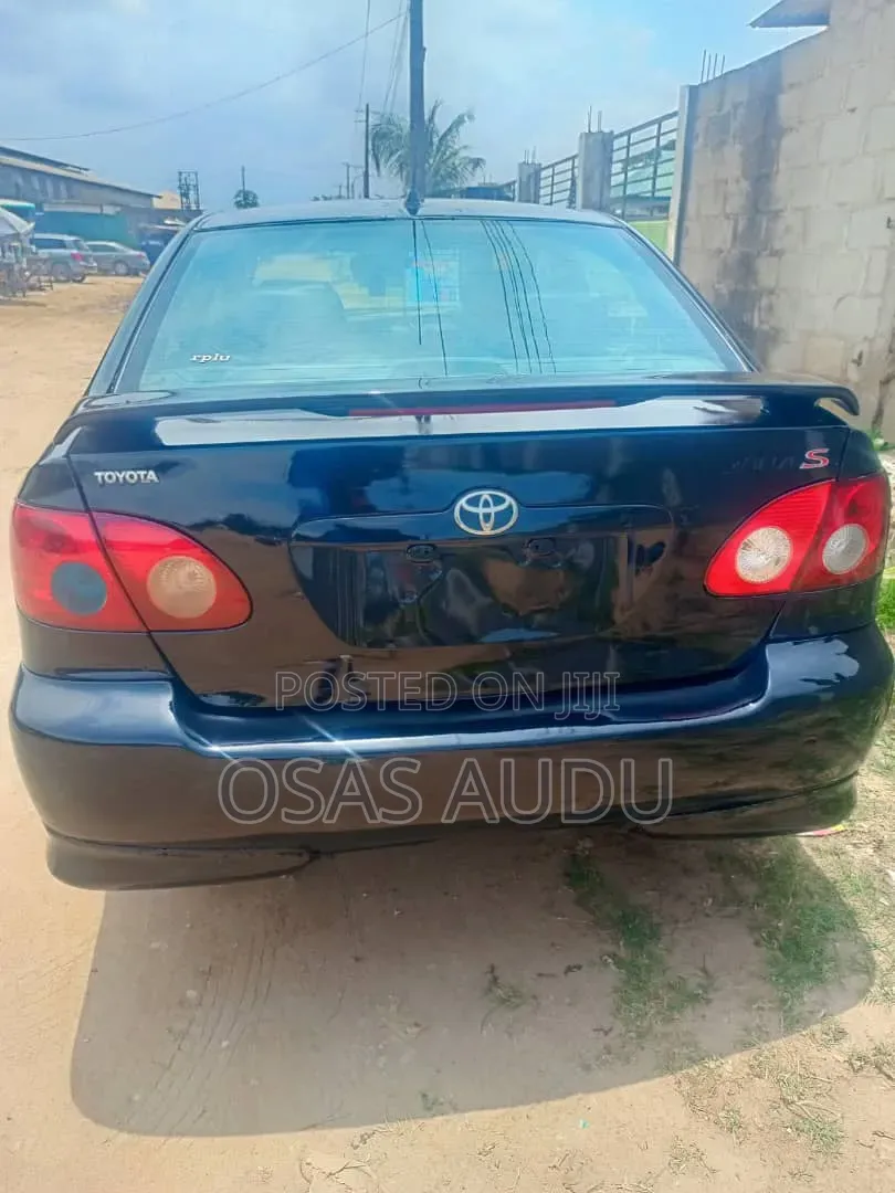 Toyota Corolla S 2006 Black