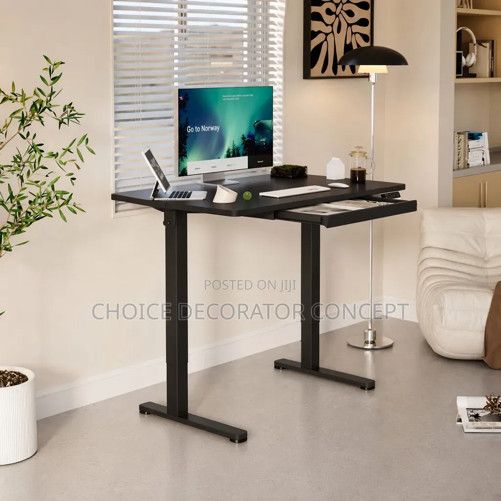 Modern Electric Standing Desk – Adjustable Height(1.2mtr)