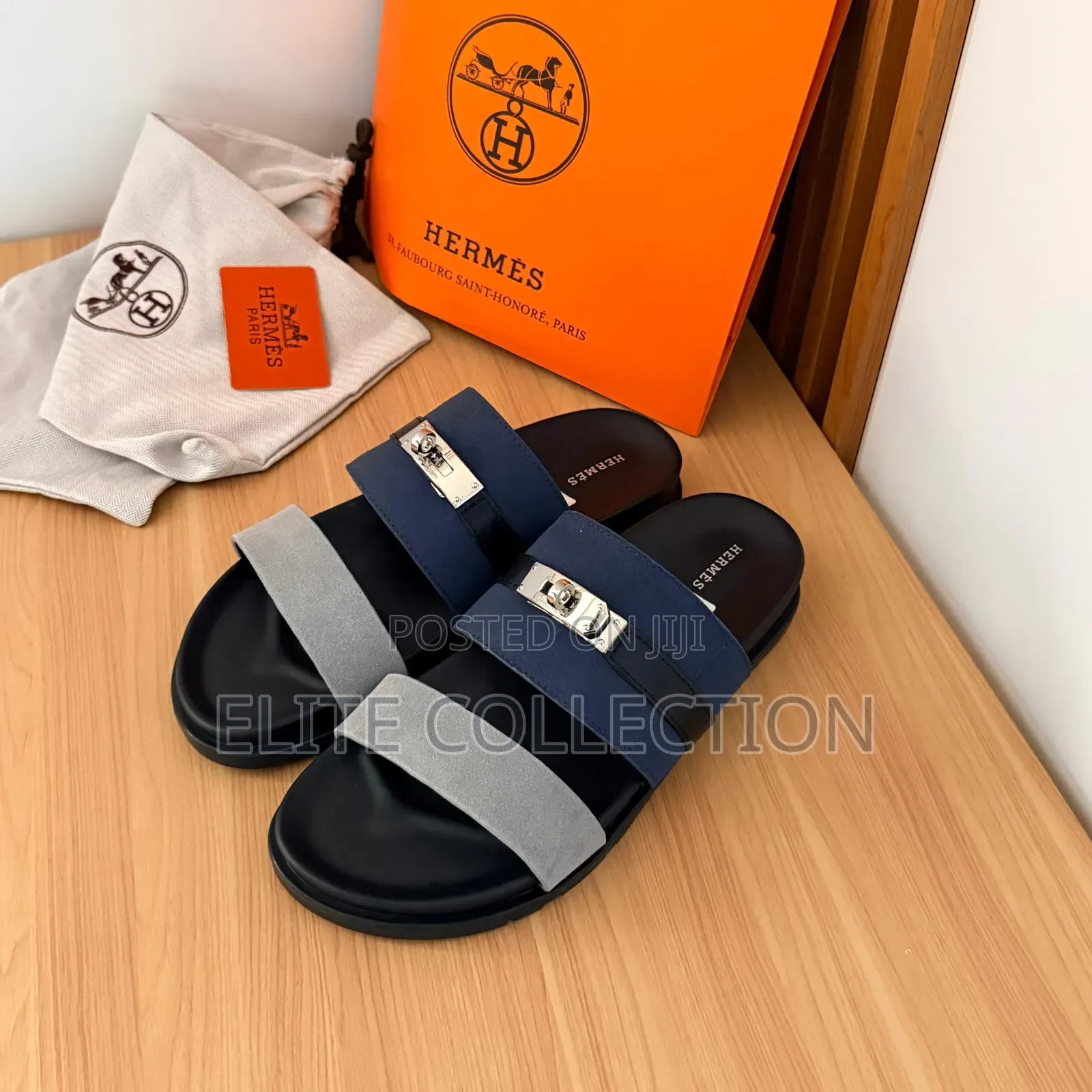 High Quality Hermes Jackson Suede Sandals 
40 - 46