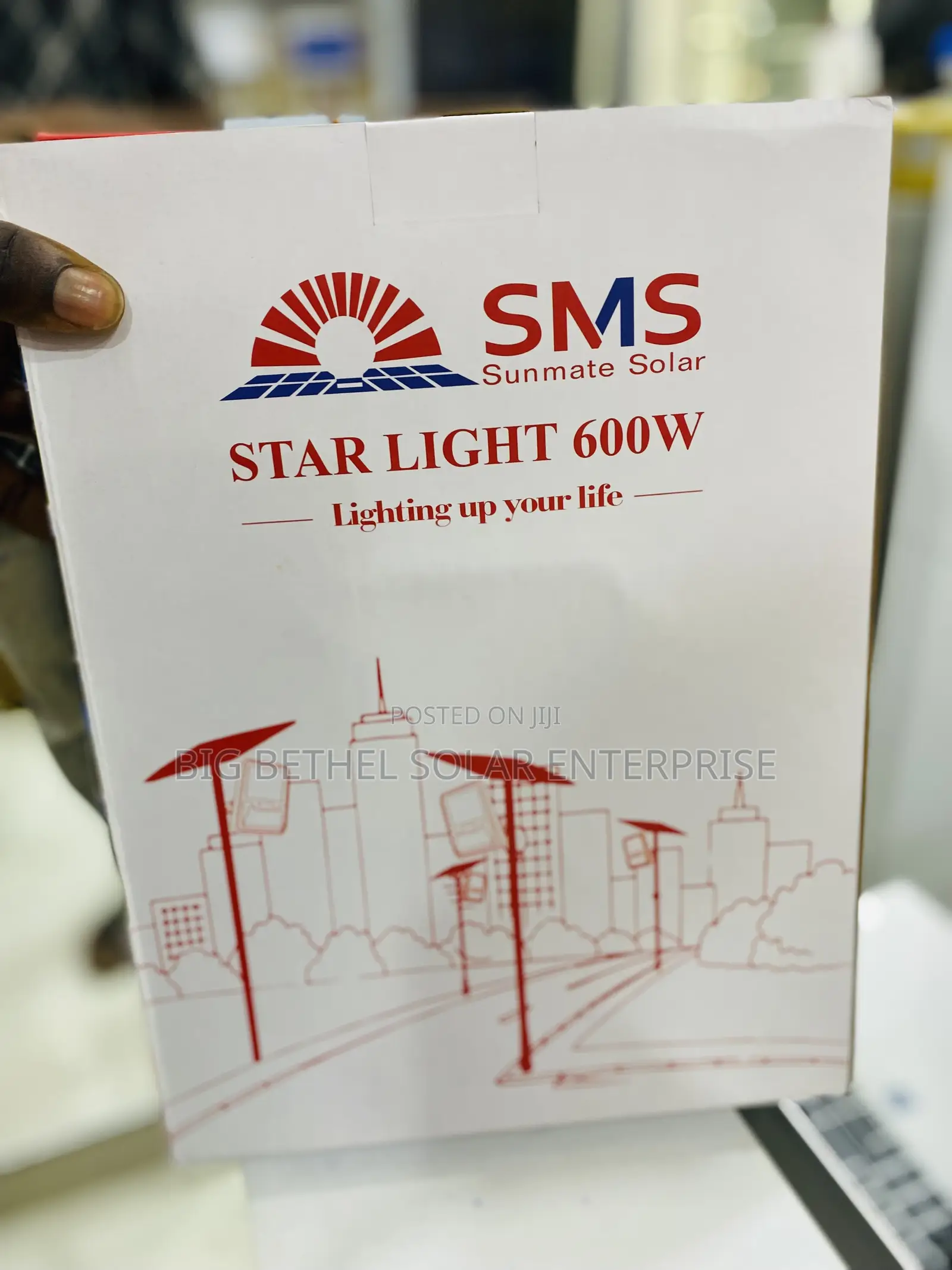 SMS 600w All in One Solar Floodlights With 5years Warranty