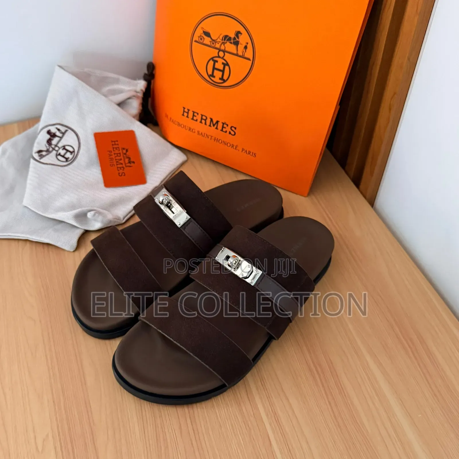 High Quality Hermes Jackson Suede Sandals 
40 - 46