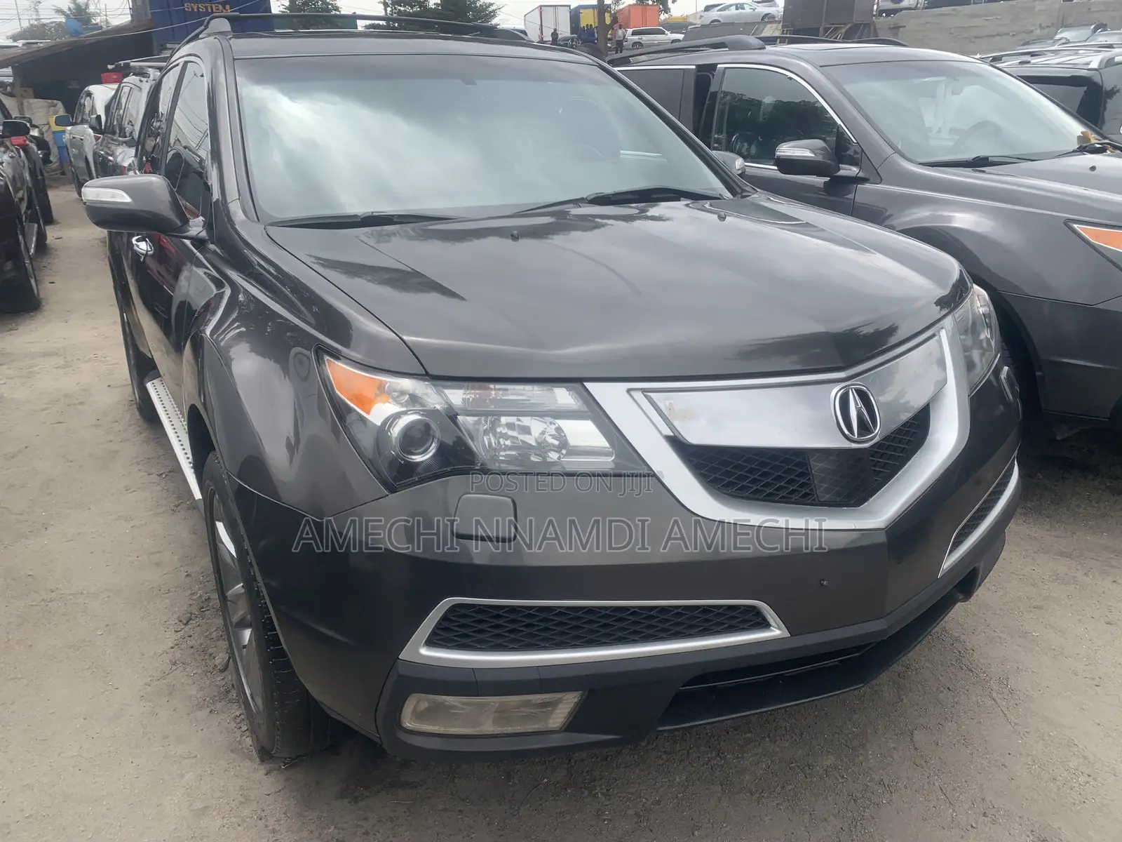 Acura MDX Advance Package SUV AWD (3.7L 6cyl 6A) 2013 Gray