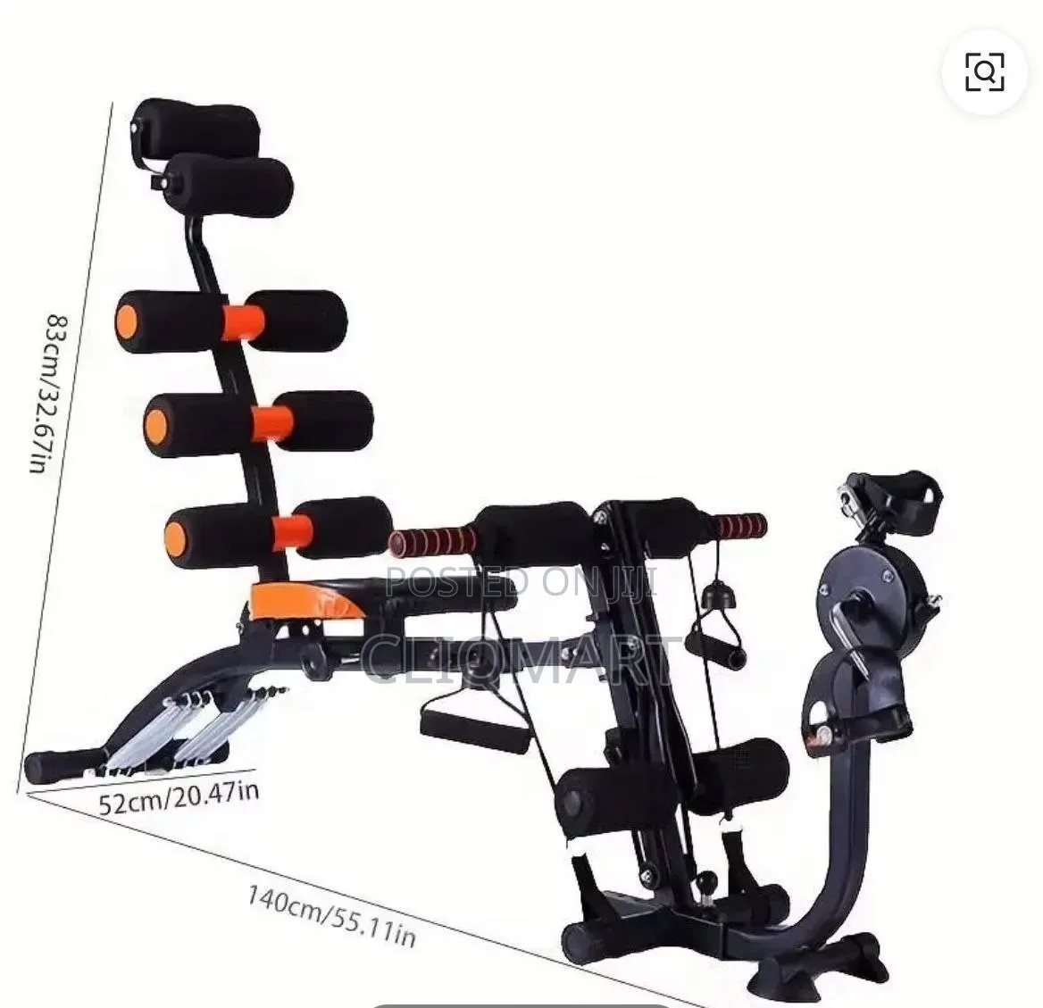 Multifunctional Sit-Up Bench – Adjustable Workout Bench for Home Gym