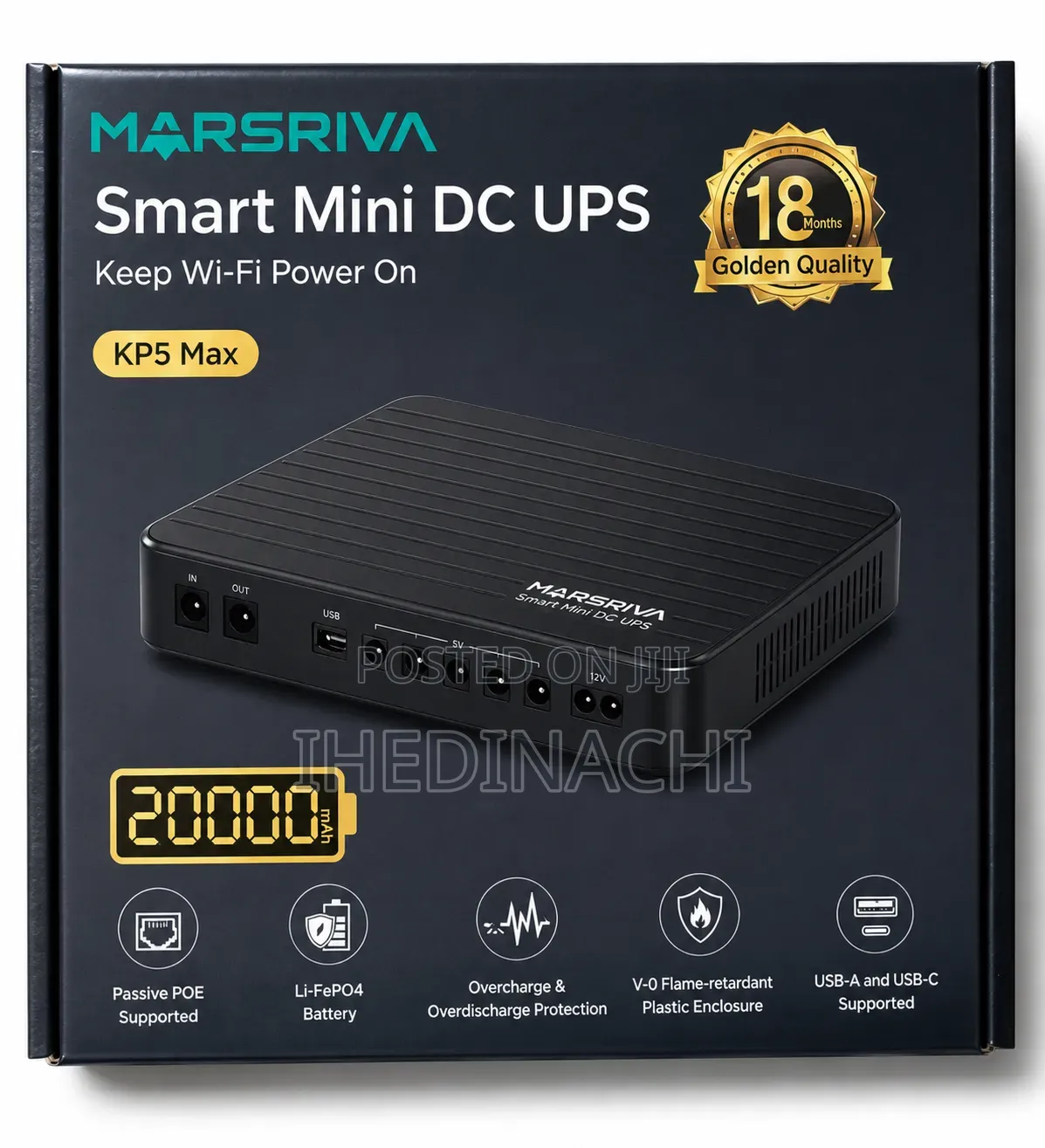 20,000Mah Marshriva Router Power Bank