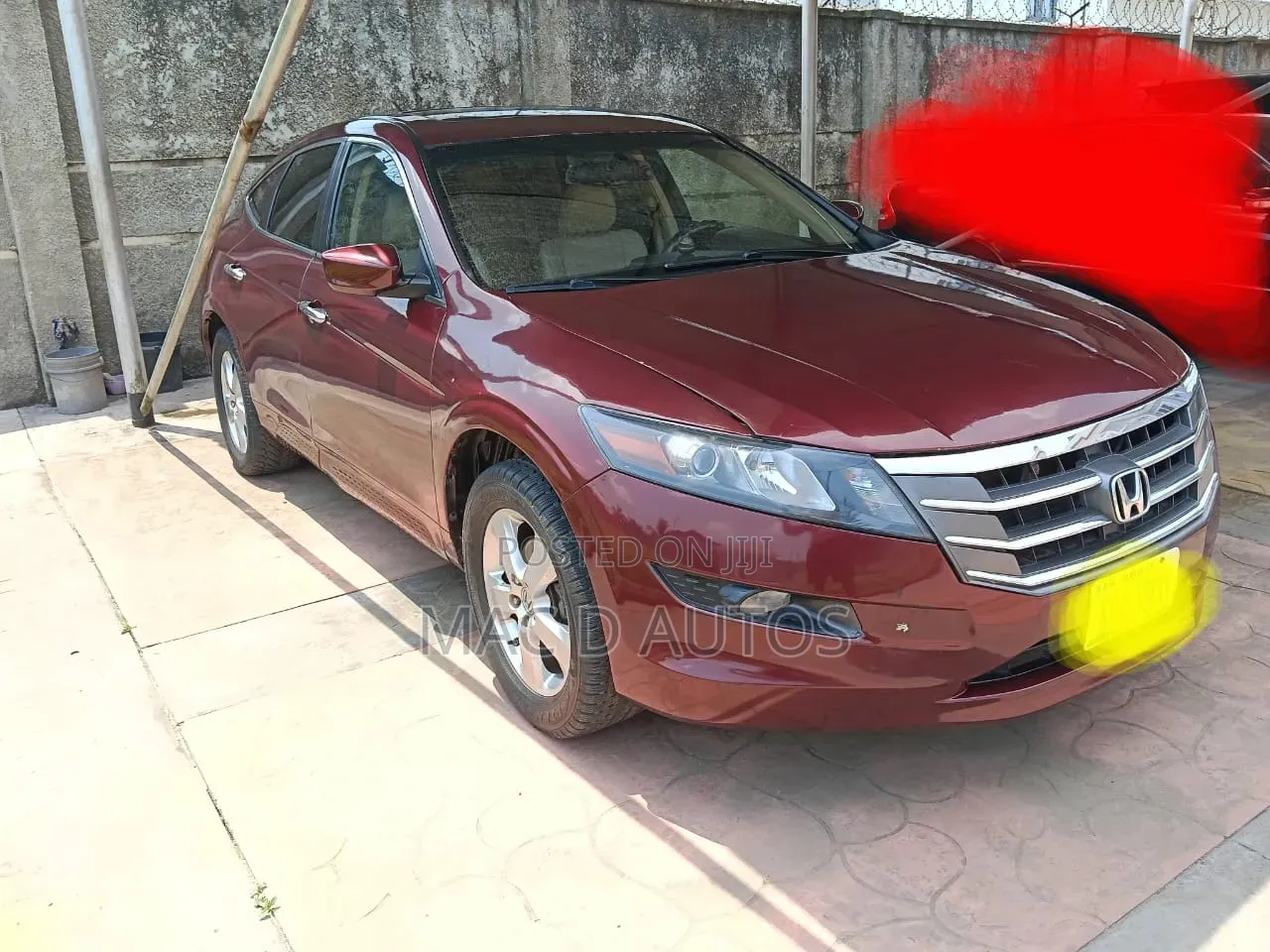 Honda Crosstour 2010 Red