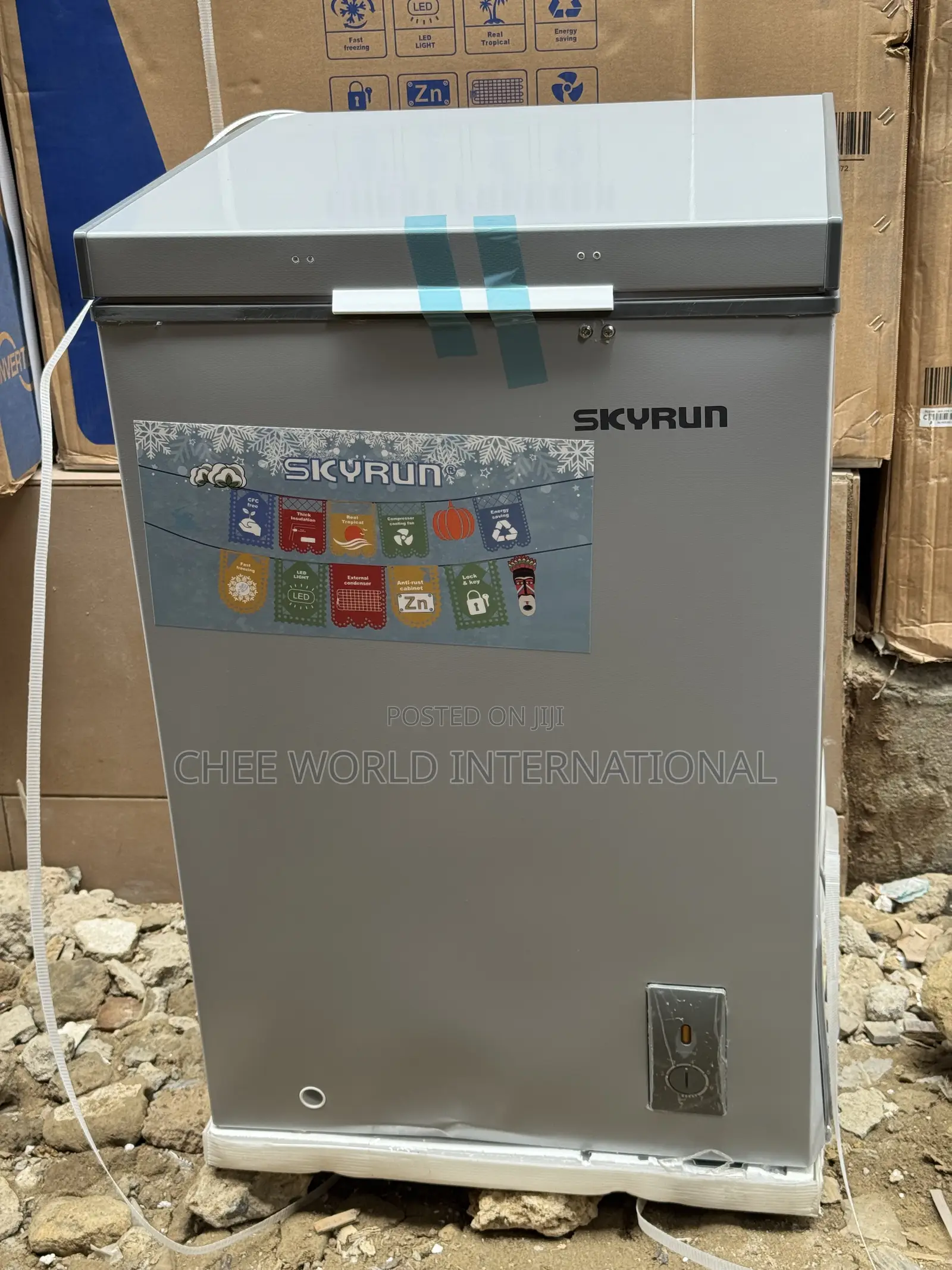 Original Skyrun 100L Chest Freezer With 2years Warranty