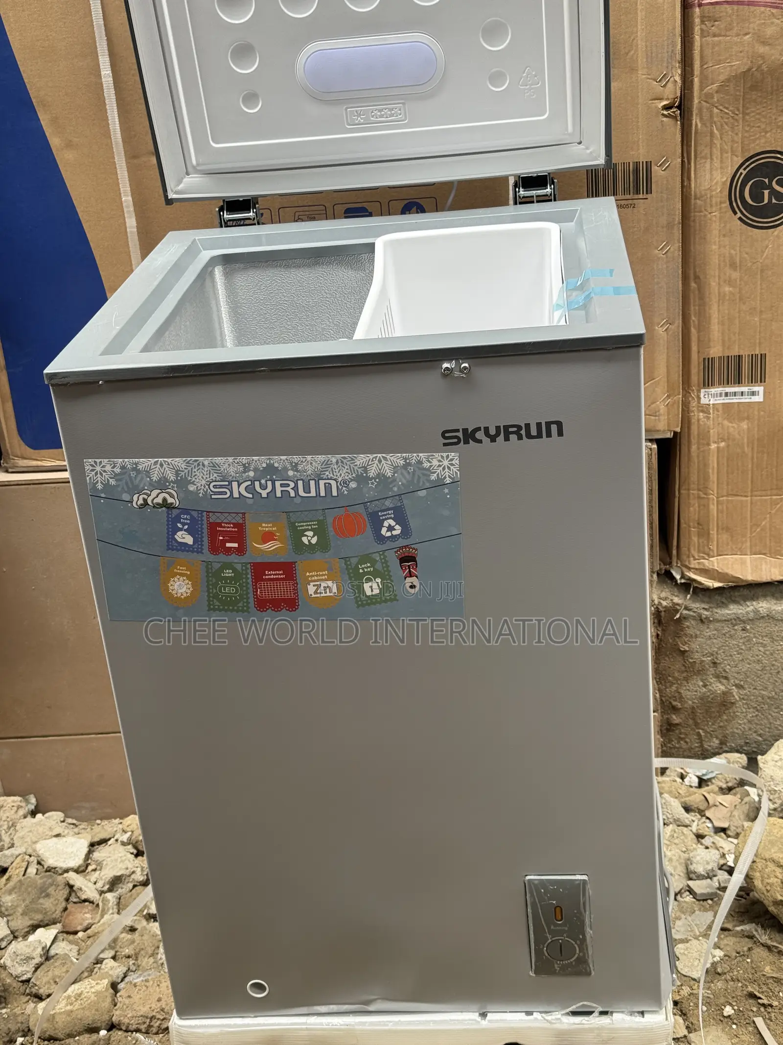 Original Skyrun 100L Chest Freezer With 2years Warranty
