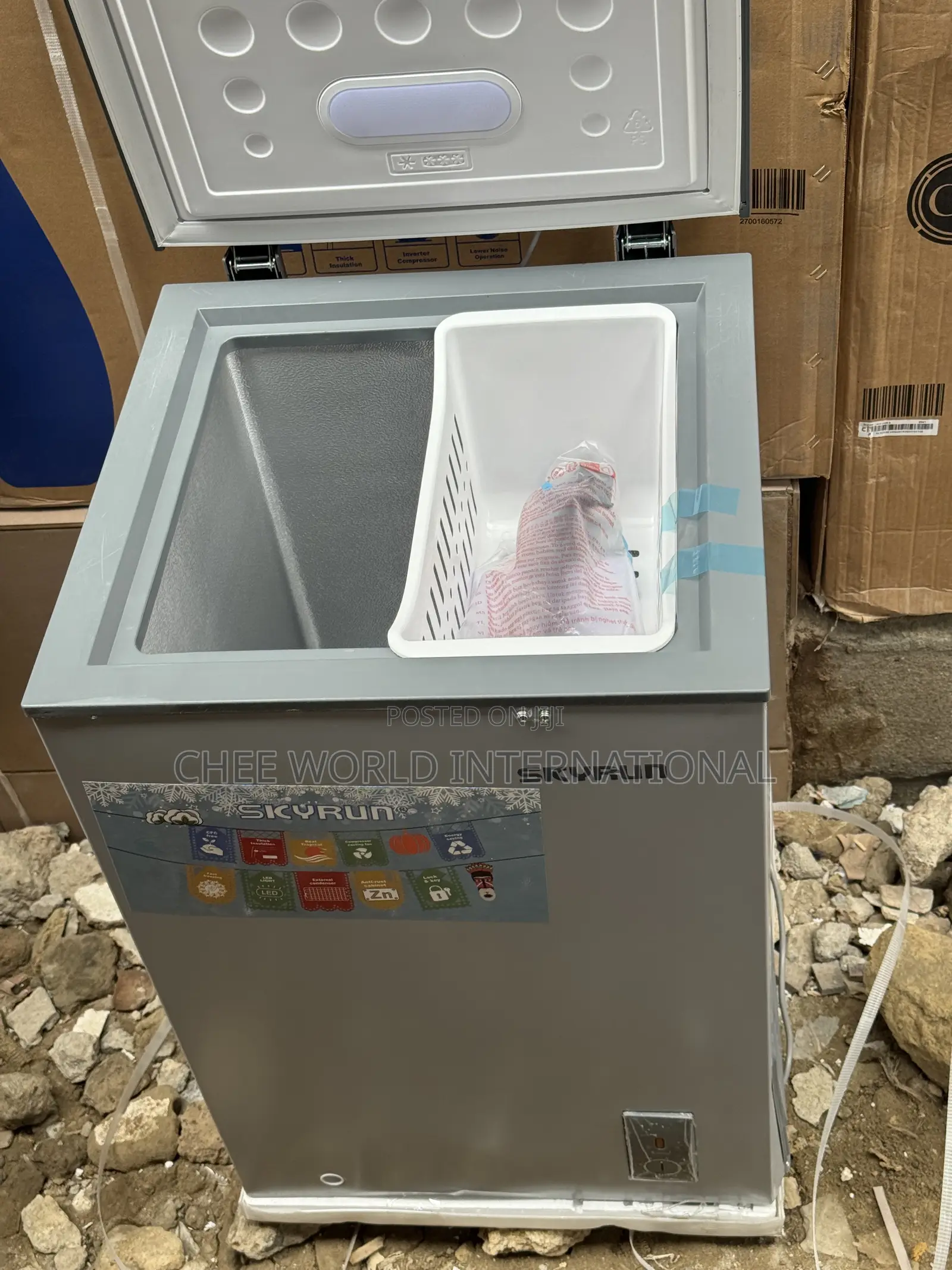 Original Skyrun 100L Chest Freezer With 2years Warranty