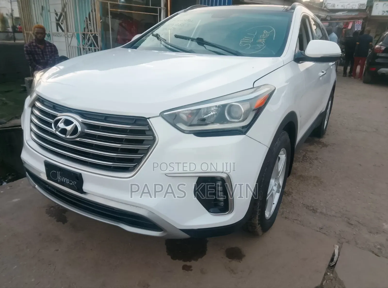 Hyundai Santa Fe 2017 White