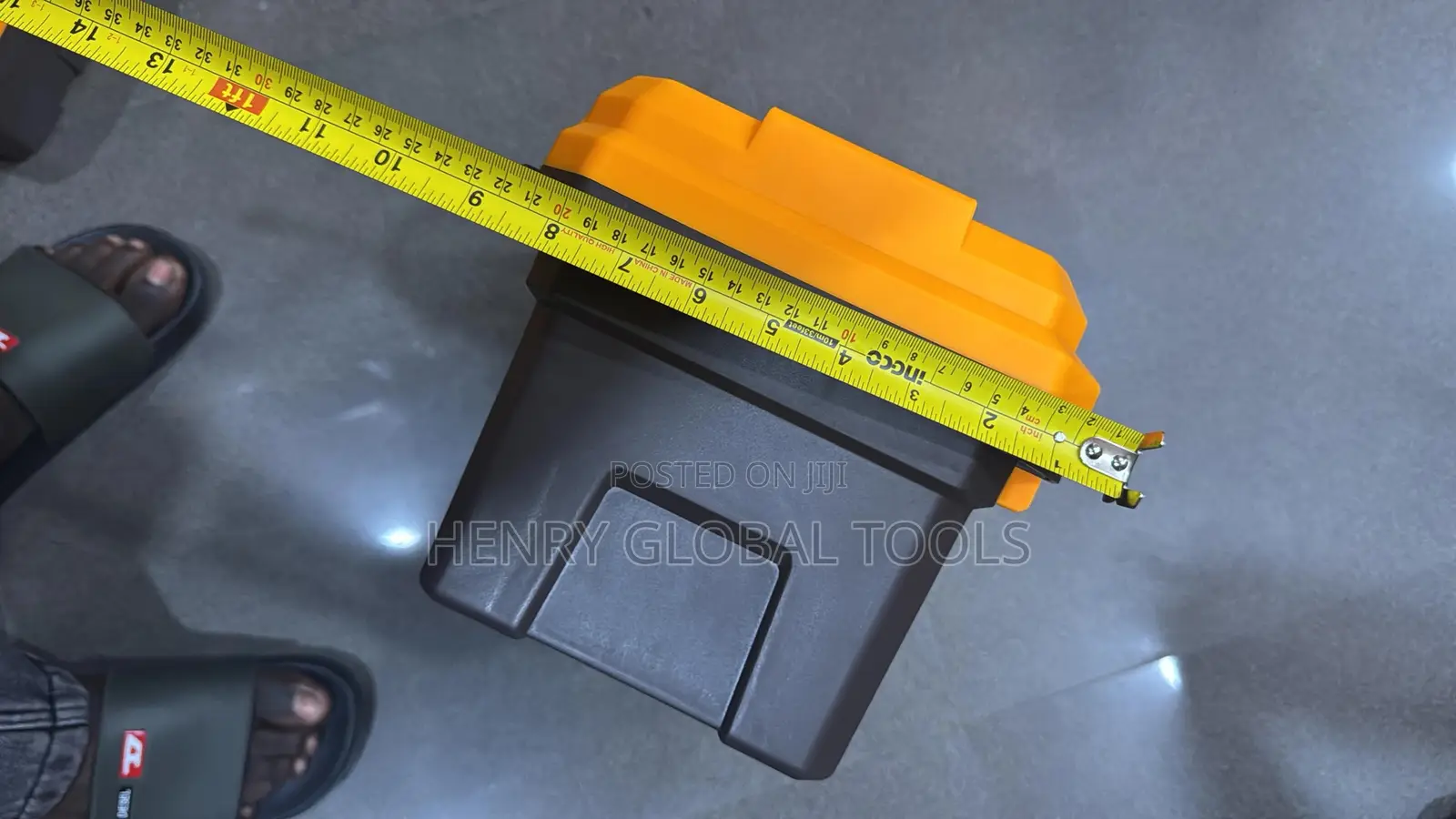 INGCO Heavy-Duty Tool Box – Portable Storage Case