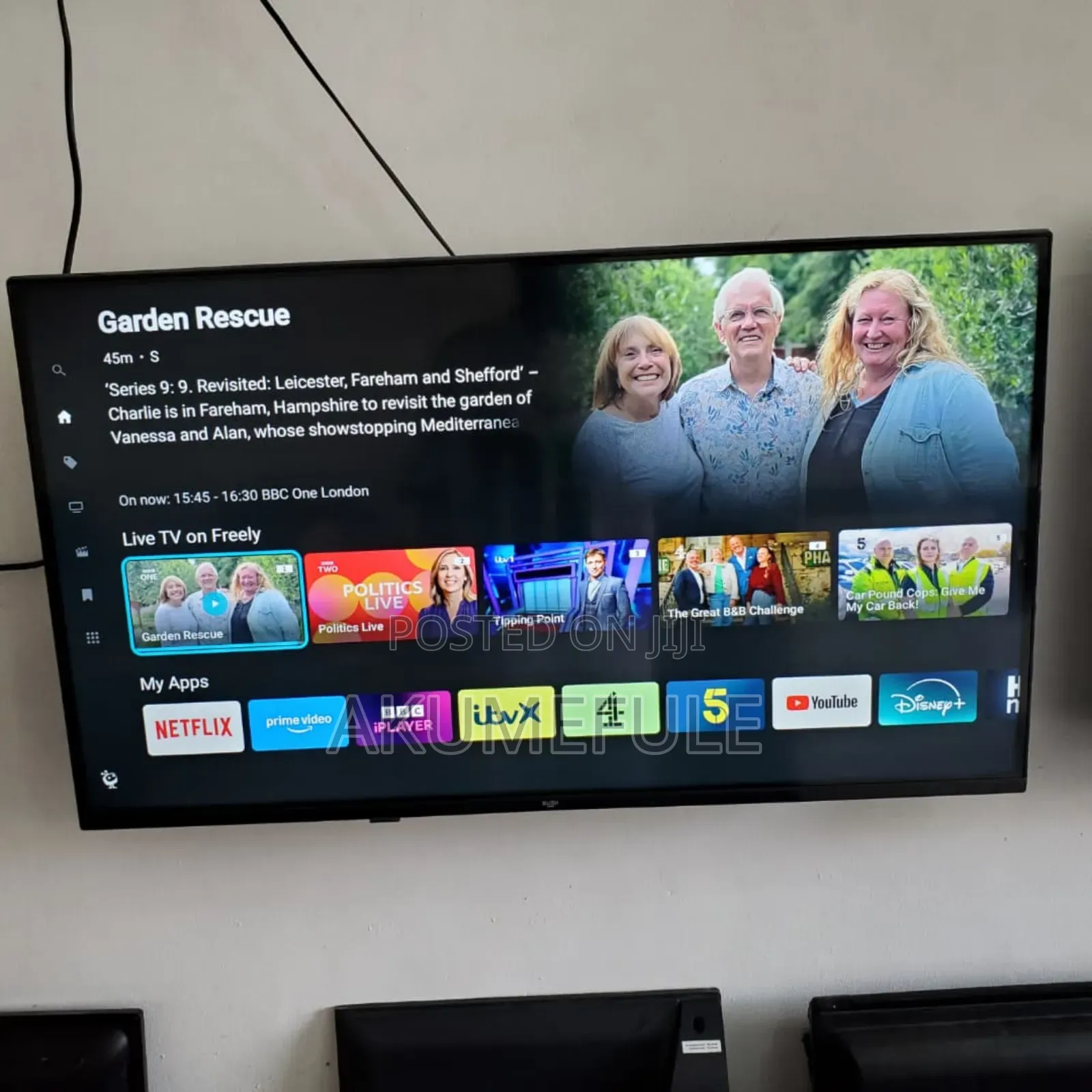 Bush Smart TV 40 Inches Display With Free Netflix Account