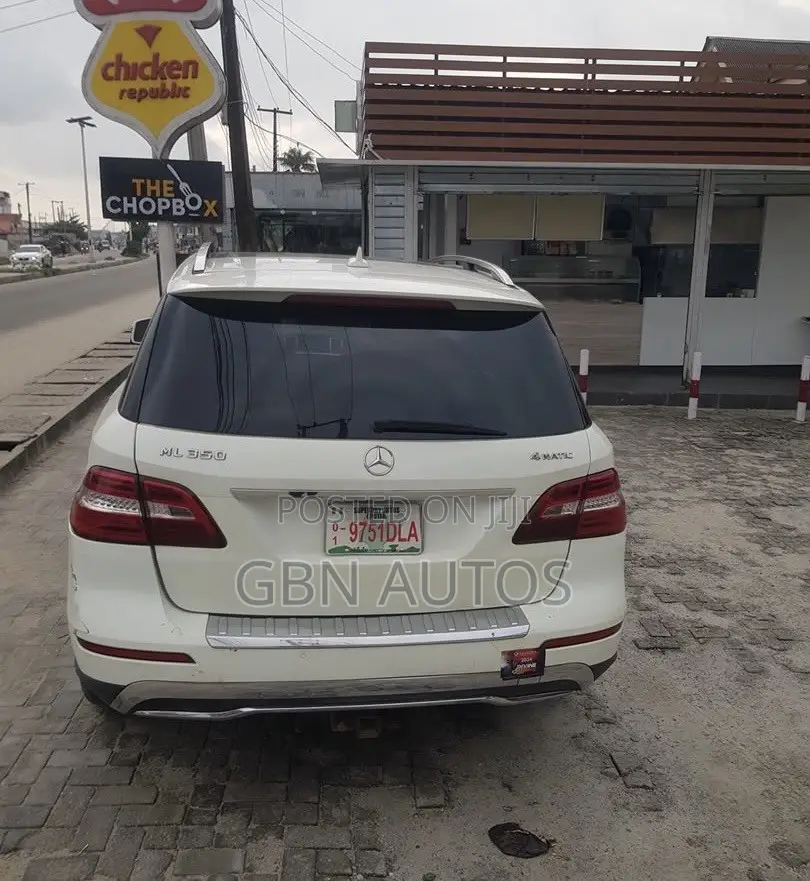 Mercedes-Benz M Class ML 350 4Matic 2013 White