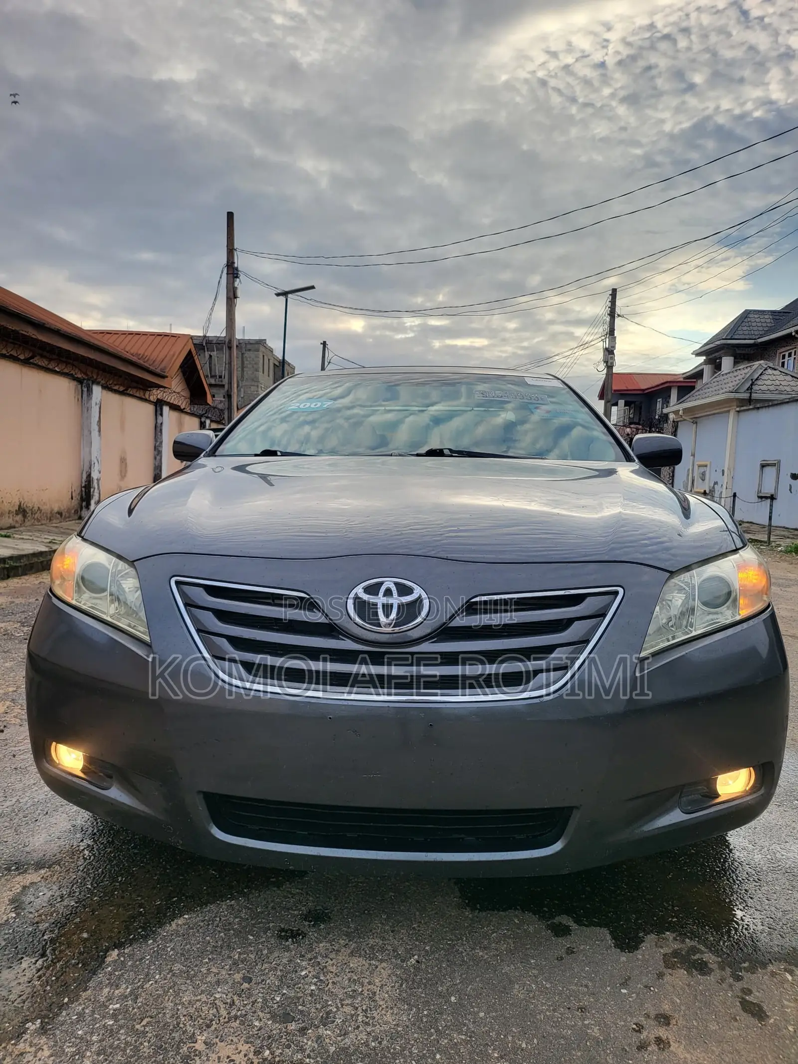 Toyota Camry 2.4 XLE 2008 Gray