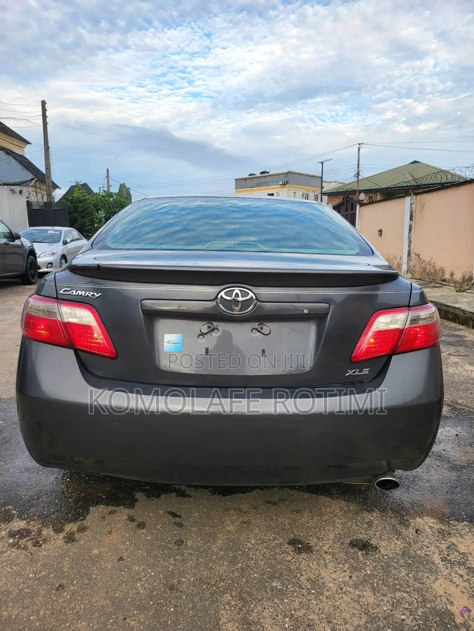 Toyota Camry 2.4 XLE 2008 Gray