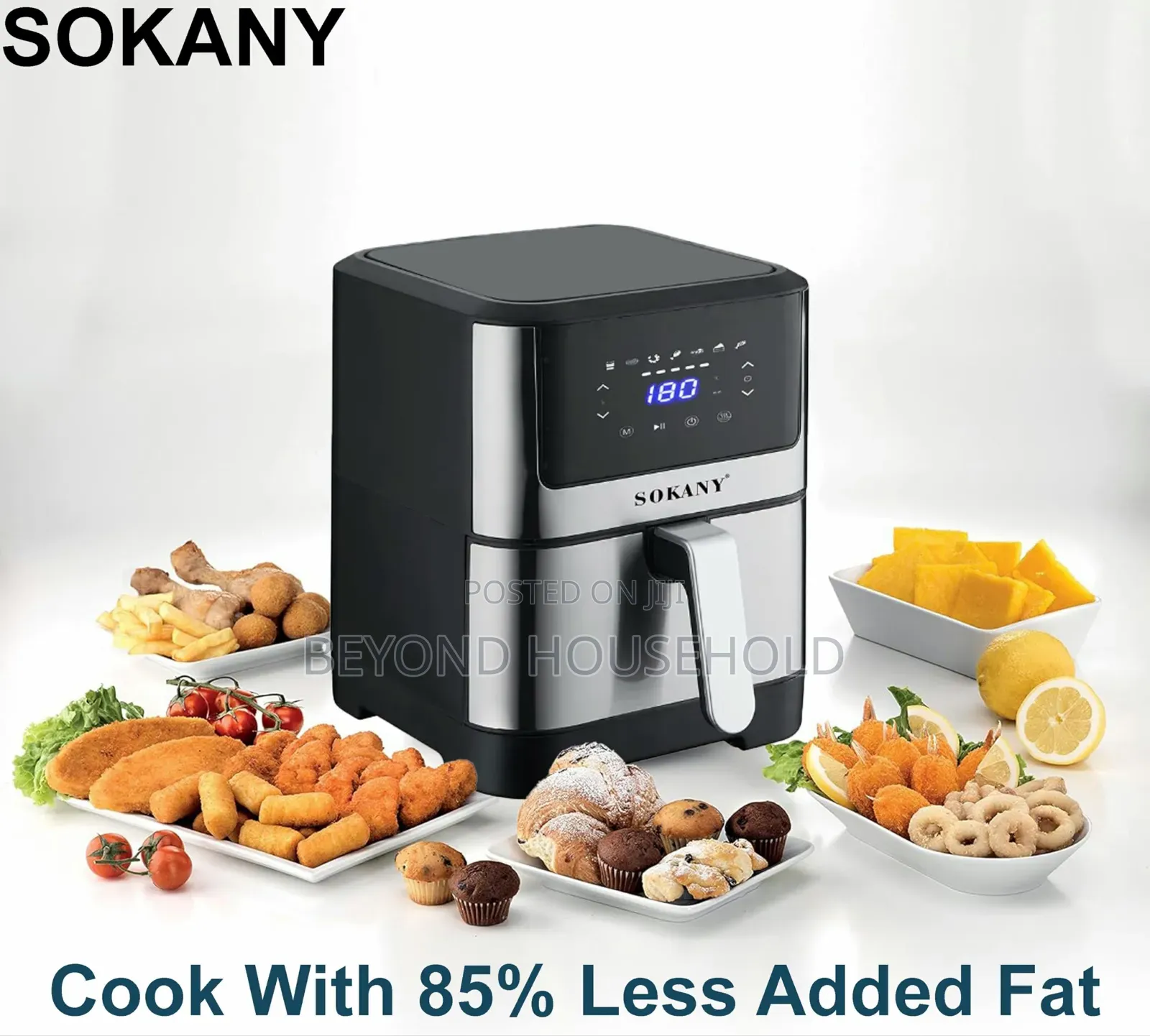 Sokany 7.0L Digital Electric Air Fryer (SK-ZG-8040)