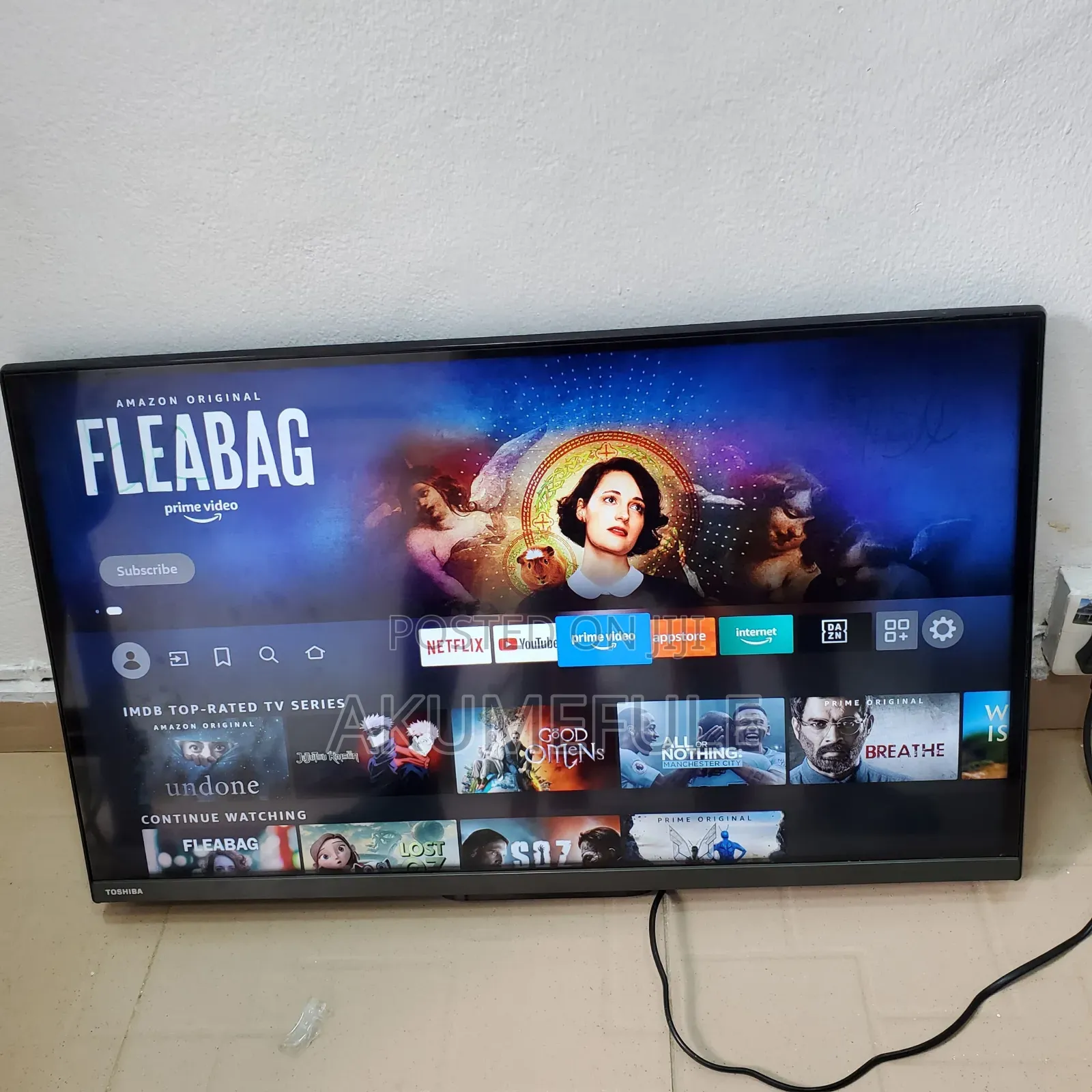 Toshiba Fire Smart TV 32 Inches Display With Free Netflix Account