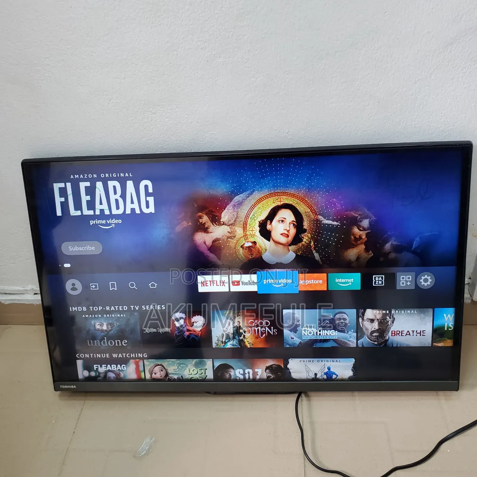 Toshiba Fire Smart TV 32 Inches Display With Free Netflix Account