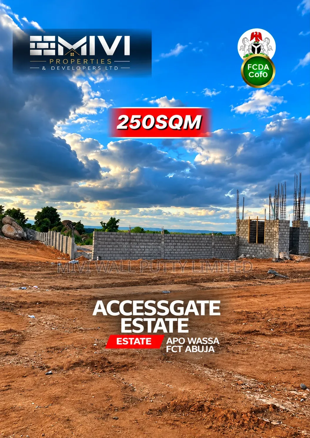 Access Gate Estate Apo Wasa Abuja Now Selling