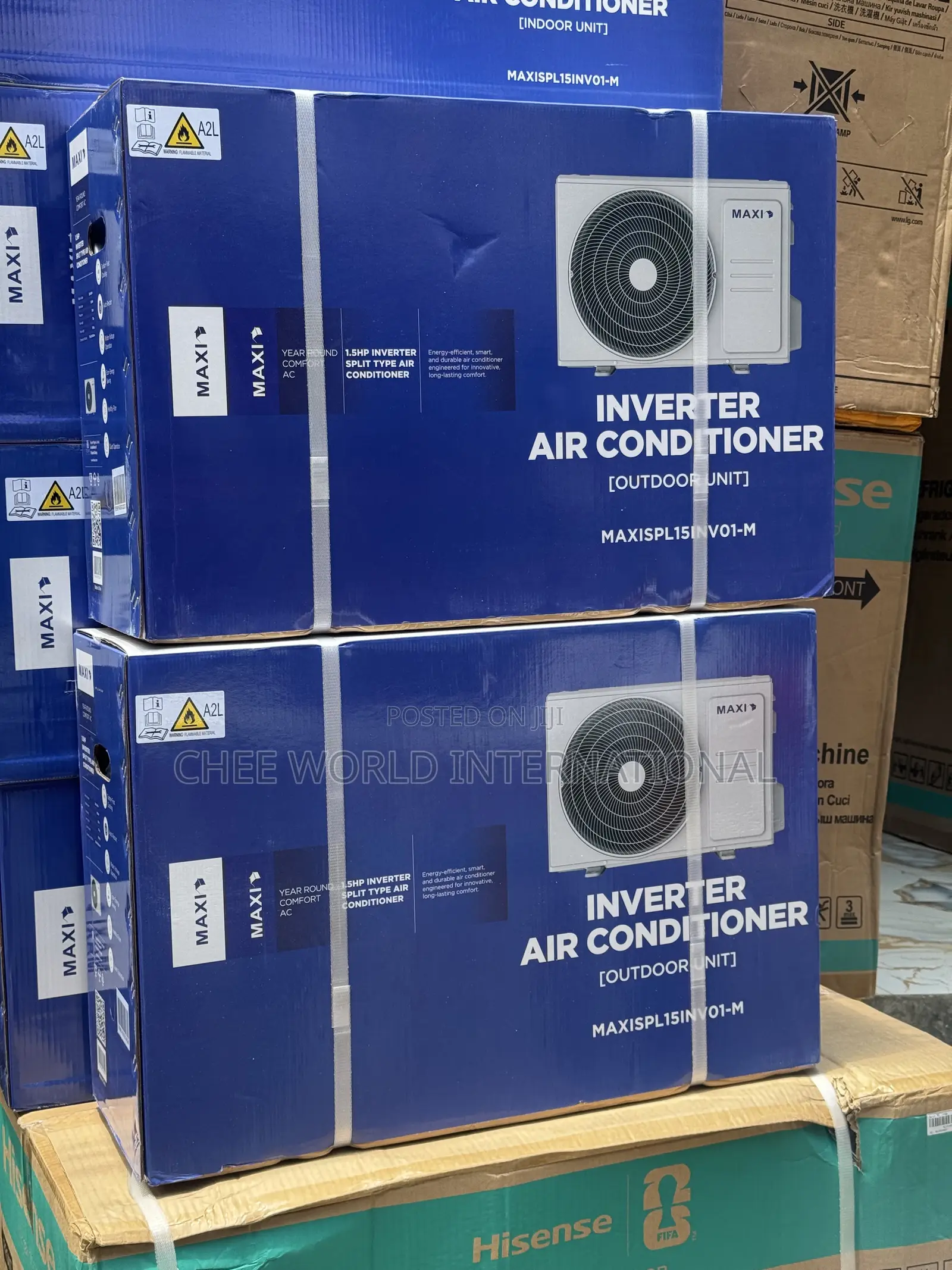 Original Maxi 1.5HP Inverter AC | Low Power Consumption, Super Cooling