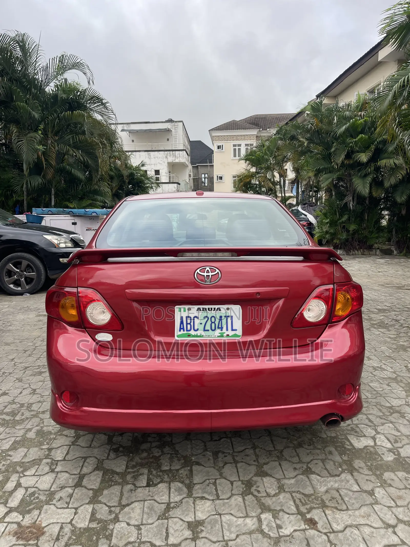 Toyota Corolla S 4dr Sedan (1.8L 4cyl 4A) 2009 Red