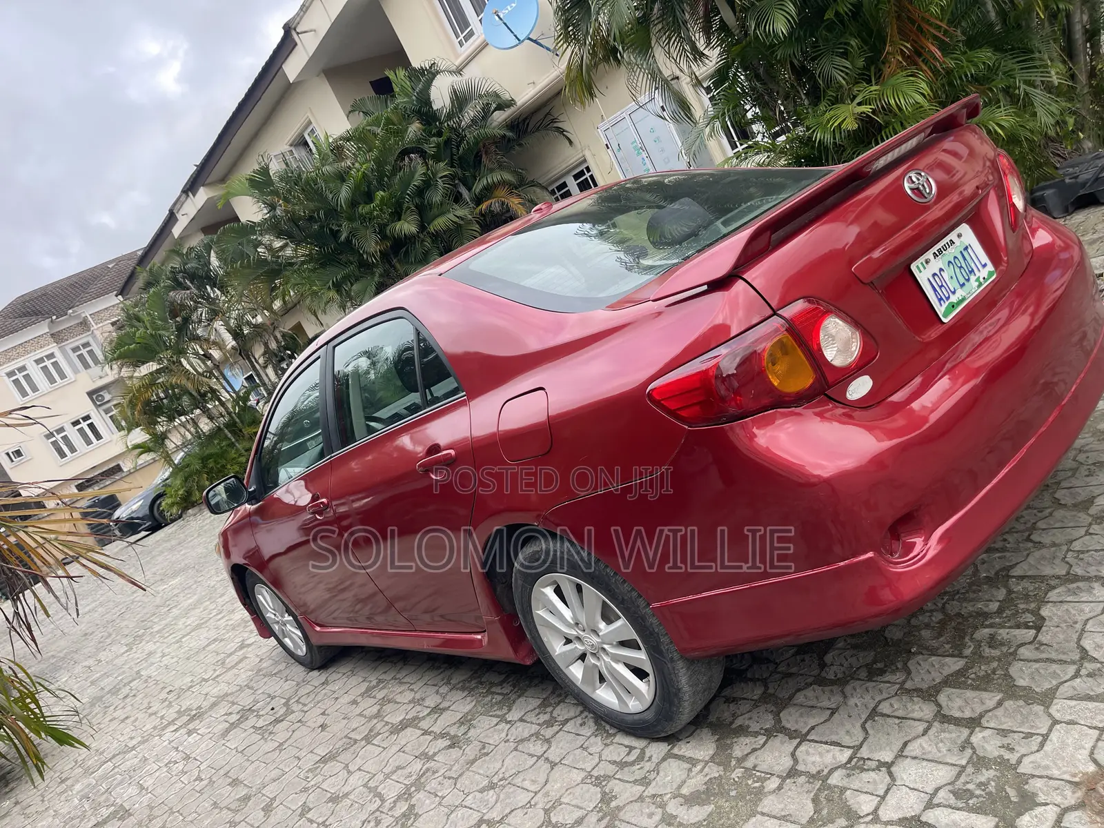 Toyota Corolla S 4dr Sedan (1.8L 4cyl 4A) 2009 Red