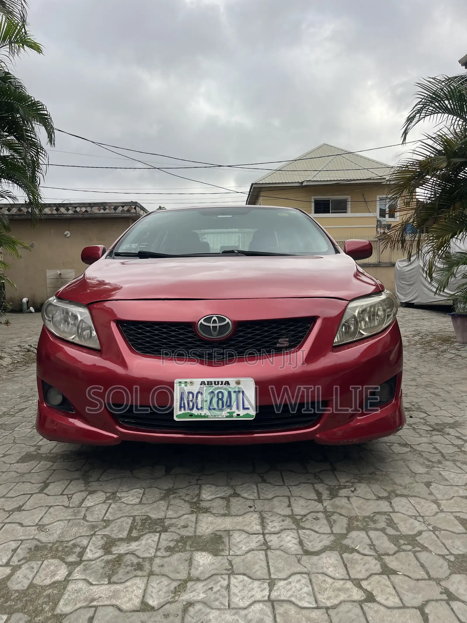 Toyota Corolla S 4dr Sedan (1.8L 4cyl 4A) 2009 Red