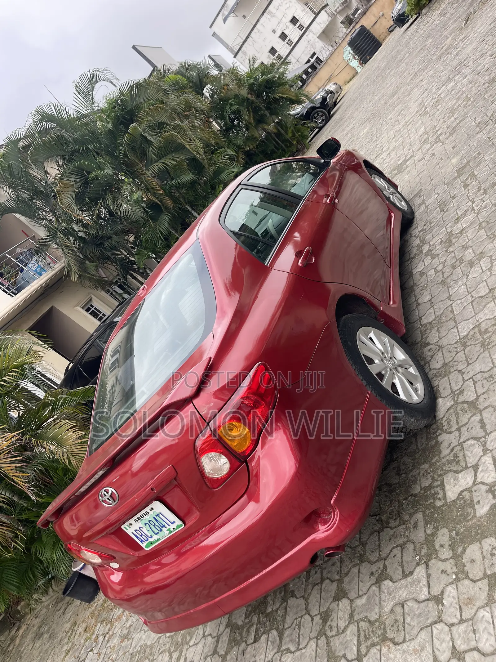 Toyota Corolla S 4dr Sedan (1.8L 4cyl 4A) 2009 Red