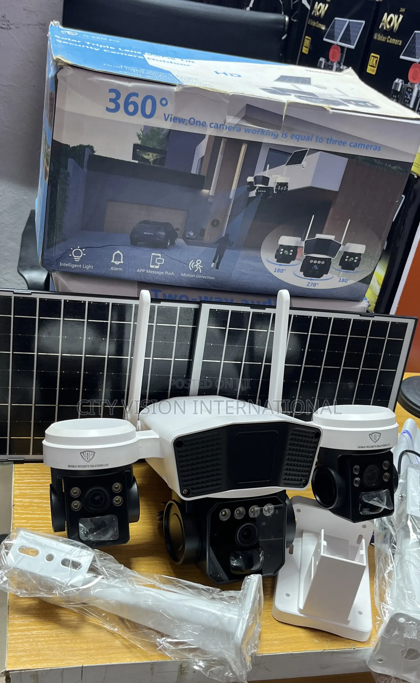 3 Lens Okam Solar Camera