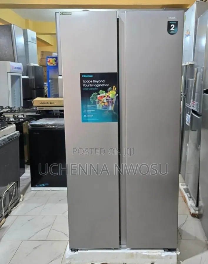 Hisense Side by Side Refrigerator Standing Fridge